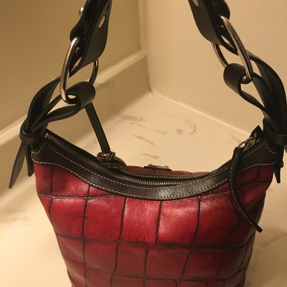 Gorgeous Authentic Donney and Bourke red leather. - Picture 2 of 5